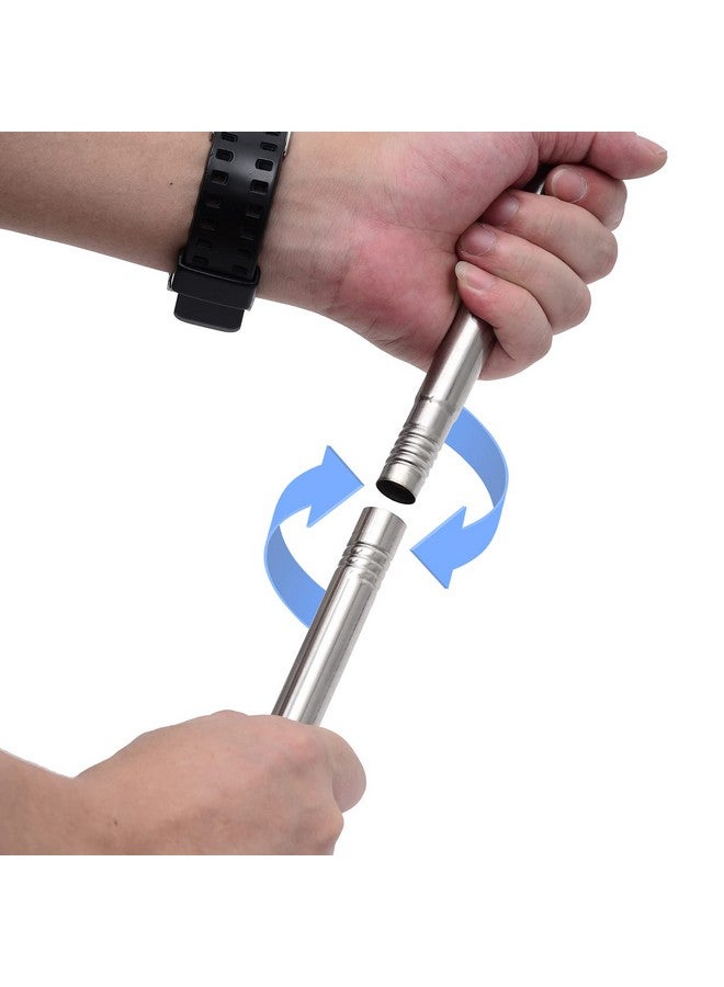 كيتشويت أوتاد معدنية مقاس 27.6 بوصة/2.3 قدم لعلامات الفناء، سمك 5/8 بوصة، مصنوعة من الفولاذ المقاوم للصدأ، مع أجزاء معدنية متضمنة - Image 4