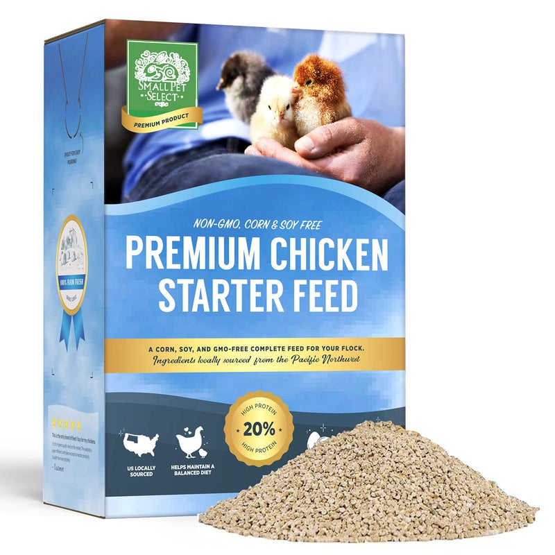 Small Pet Select - Chicken Starter Feed (Corn-Free/Soy-Free/Non-GMO), 20lb - Image 1