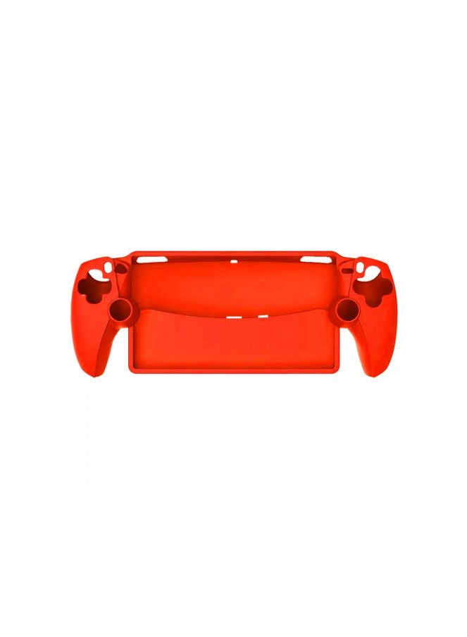 Silicone Protective Cover for PlayStation Portal - Red - Image 1