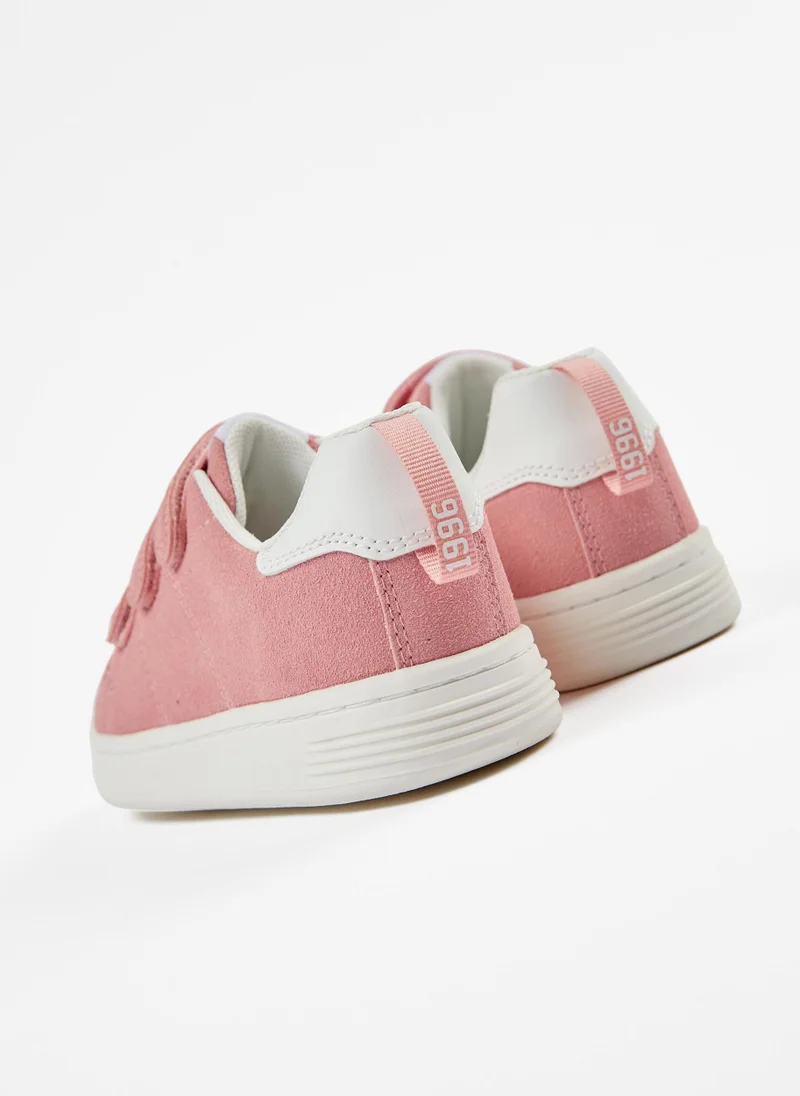 Zippy Zippy Faux Suede Trainers For Girls