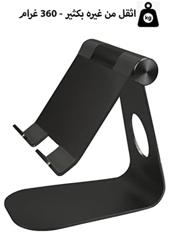 erorex Ipad Stand – Adjustable And Foldable Full Aluminum For Devices Up To 13" – Space Saving Design For Multiple Use - Image 5