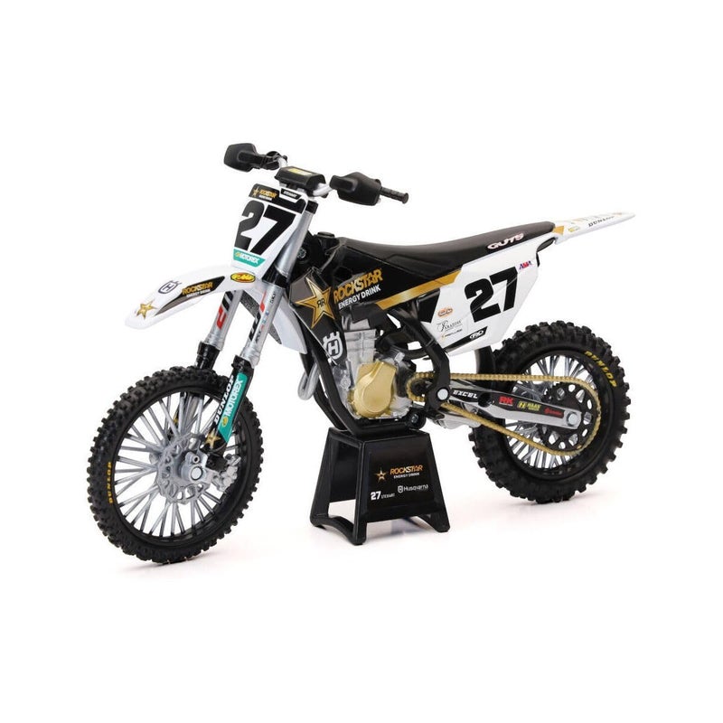 NewRay Toys 112 Team Rockstar Husqvarna Malcom Stewart FC450 Black - Image 2