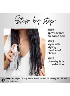 Kenra Professional Kenra Platinum Blow-Dry Spray | Time-Saving Heat Protectant | Detangles, Smooths, and Softens | Eliminates Frizz & Resists Humidity | Medium To Coarse Hair | 6.8 fl. oz  - Image 5