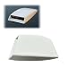 YoRise Universal Car Decorative Air Flow Intake Hood Scoop SelfAdhesive Automotive Bonnet False Vent Cover Vehicle Exterior Sticker Accessories for Cars SUVs RVs Trucks White - Image 2
