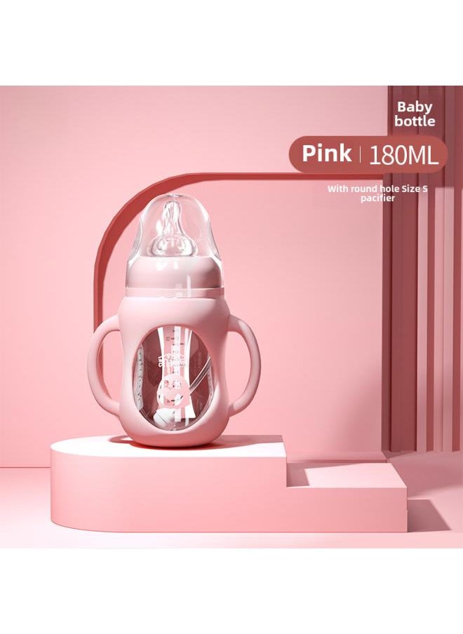 Generic - Glass Feeding Bottle Newborn Dual-use Duckbill Water Cup Baby Supplies Baby Feeding Bottle Suit Customization - Image 1