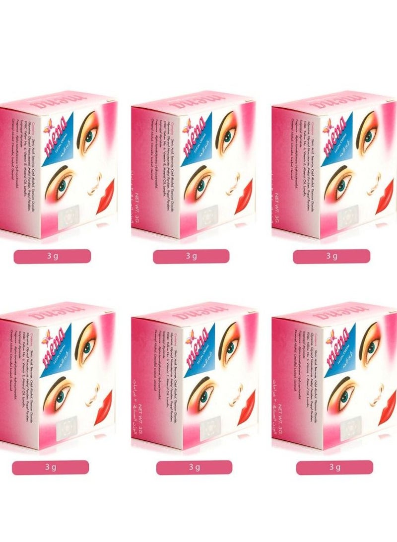 Mena Facial Cream 3 g 6 PCS - Image 1