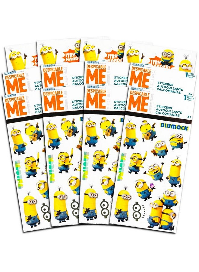 Despicable Me Minions Stickers Party Favor Pack 200 Stickers 16 Sticker Sheets And 8 Sticker Packs (Party Supplies) - Image 2
