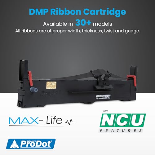 ProDot Dot Matrix Ribbon Cartridge Compatible with Epson LX 310, LQ 310 (Pack of 1) - Image 3