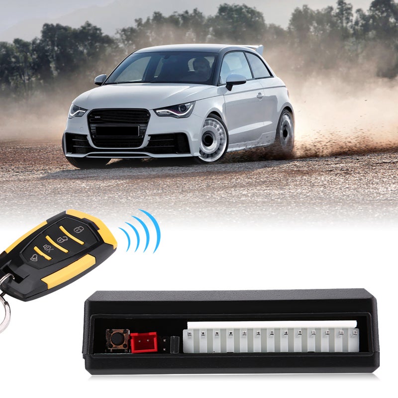 Keyless Entry System Universal Car Keyless Entry Kit - Remote Lock Unlock Trunk Release for Most Vehicle - Image 2