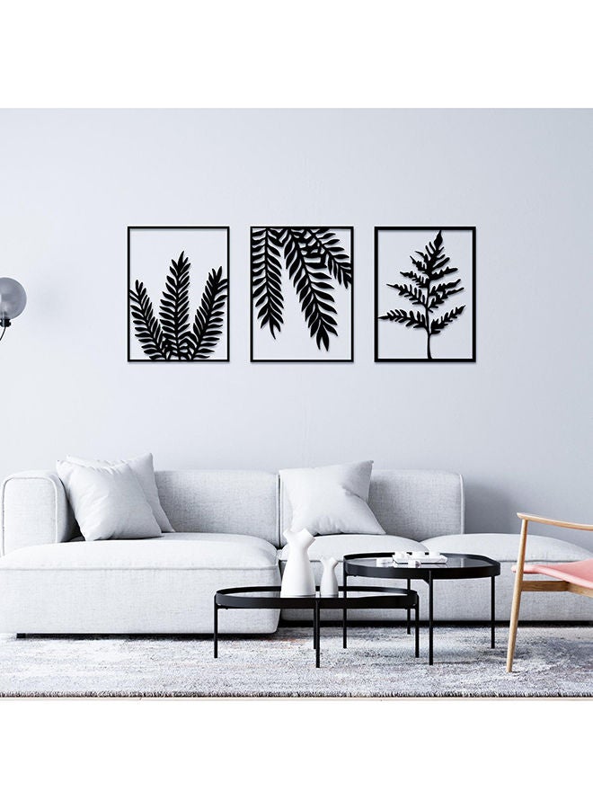 Set Of 3 Leaves Wall Decor - Image 5