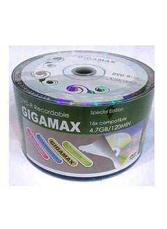 Gigamax GigaMax Blank DVD Disk, 50 Count 