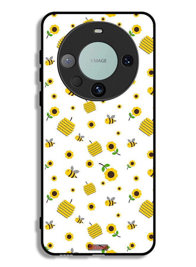 Tolwak Huawei Mate 60 Pro Plus Protective Case Cover Sunflowers And Bees - Image 1