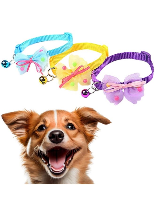 Sage Square Dog Bow Collar With Bell, Stylish Pet Accessory For Your Furry Friend, Adjustable Fit Comfort, Fashion-Forward Pet Gear, Reliable Performance Assurance, Pet Fashion Statement  - Image 1