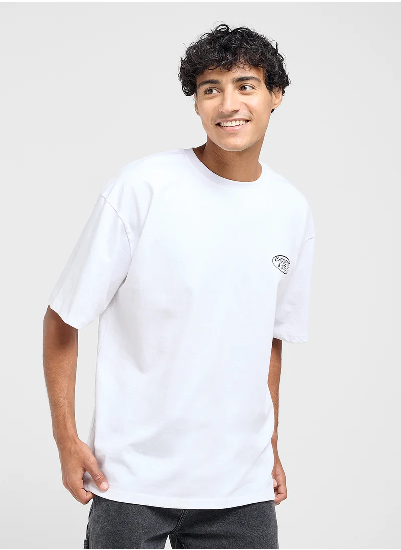 سفنتي فايف Oversized Short Sleeve T-Shirt