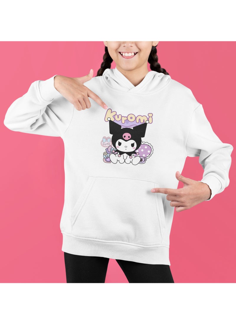 ZOOM Kuromi Skully Love Hoodie – Stylish and Comfy - Image 1