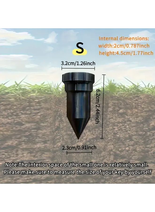 Realistic Sprinkler Key Hider Size S Waterproof Corrosion Resistant Outdoor Garden Lawn - Image 1
