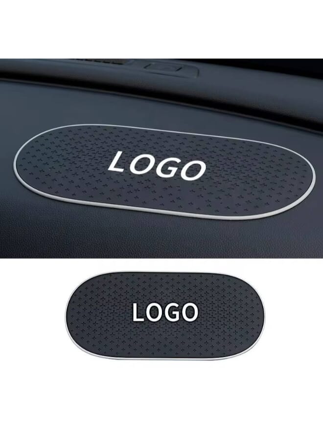 بادة تابلـوه PVC غير قابلة للانزلاق – تثبيت محكم للموبايل والمفاتيح والنظارات – مقاومة للحرارة وبدون أثر سهل التنظيف وإعادة الاستخدام-بشعار فيات - Image 3