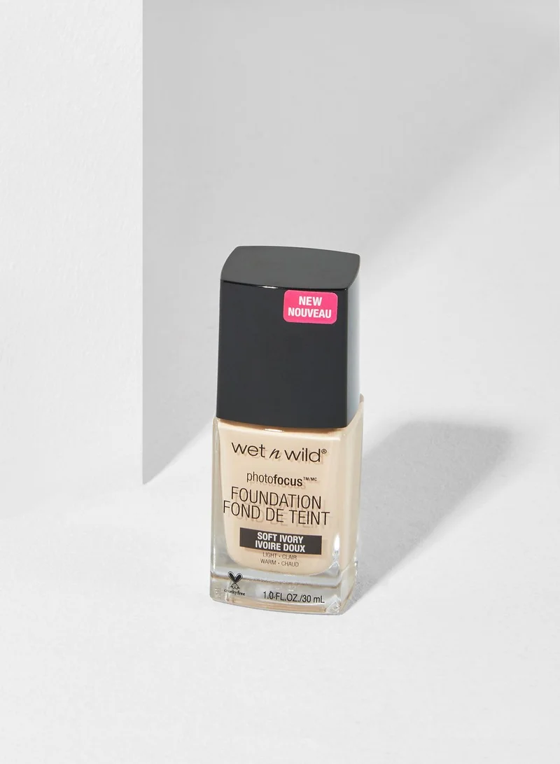 Wet N Wild Photo Focus Foundation Soft Ivory