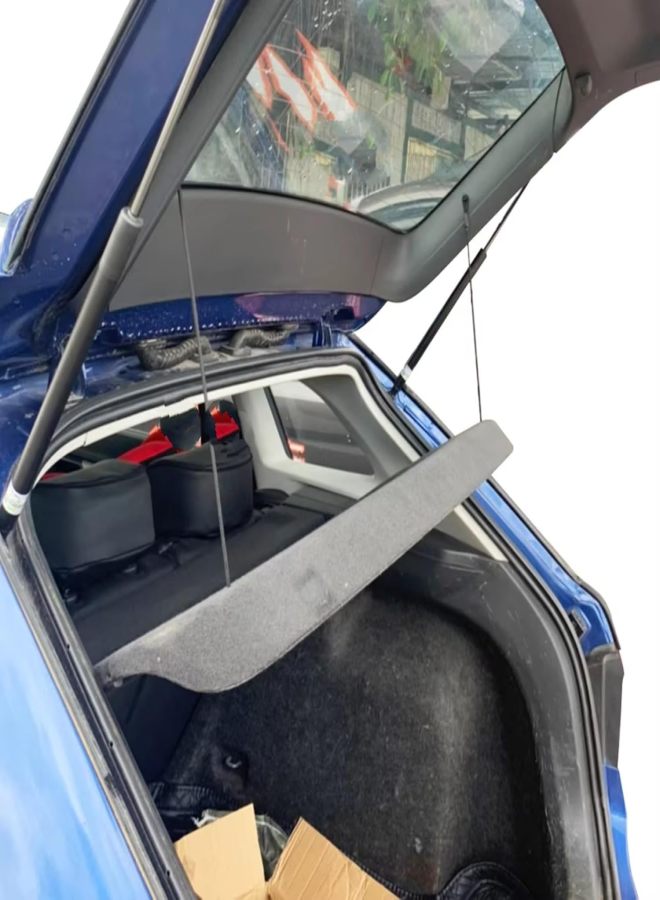 Compatible with Hyundai for Kona for Eon for Accent 2pcs Car Parcel Shelf Cords Rear Trunk Storage Tray Tie Strap String Interior Part Car Parcel Shelf Cord - Image 4