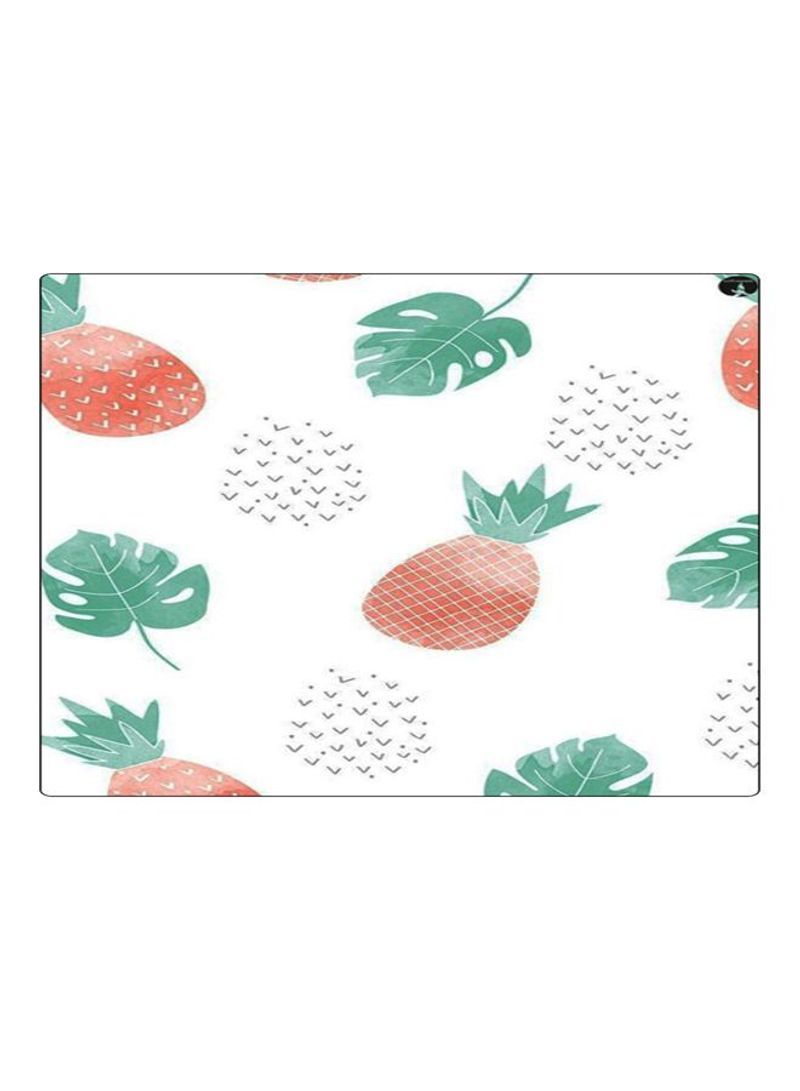 RKN Printed Anti-Slip Gaming Mouse Pad Orange/Green/White