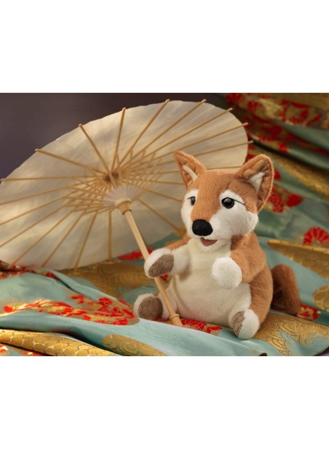 Folkmanis Shiba Inu Puppy Hand Puppet - Image 3