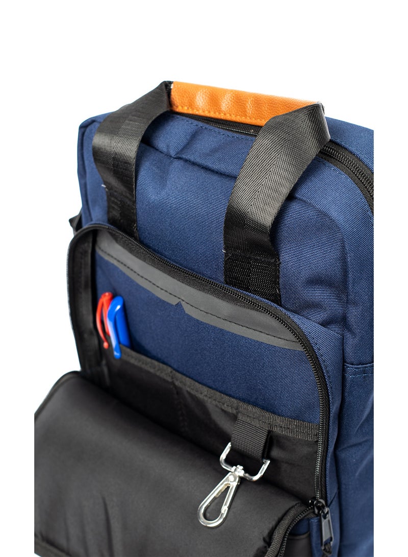 نسيج شنطة الكروس اكس ٣ ماركة نسيج - كحلي - Image 5