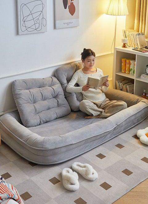 Sofa Bed,Lazy Sofa,Single Sofa, Can Lie down and Sleep, Reclining Tatami