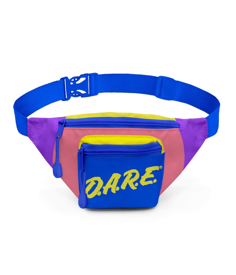 Tipsy Elves Retro DARE Fanny Pack (One Size, Multicolor) - Image 1