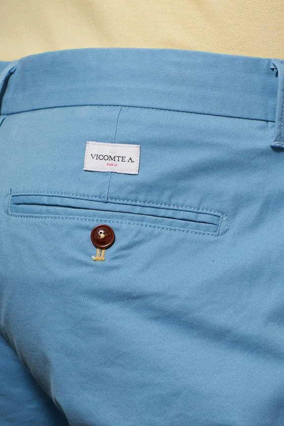 Vicomte A. Loic Sky Blue Shorts