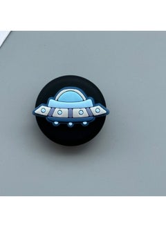 Suitable For Apple Airtag Protective Case Cartoon Silicone Positioning Pin Tracker Portable Anti-Planet Lost Protective Case-Color:02-Applicable Models:Apple Airtag