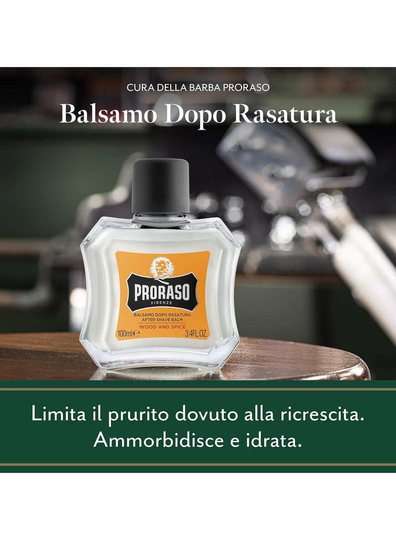 بروراسو بلسم ما بعد الحلاقة برائحة الخشب والتوابل - Image 3
