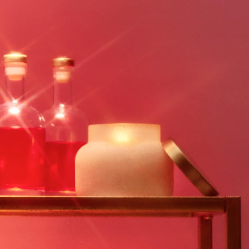 Capri Blue شمعة كابري بلو المميزة في جرة - مزيج شمع الصويا طويل الأمد - شموع لامعة للمنزل معطرة بروائح العطلات الفاخرة (دولسي اليقطين، 19 أونصة) - Image 2