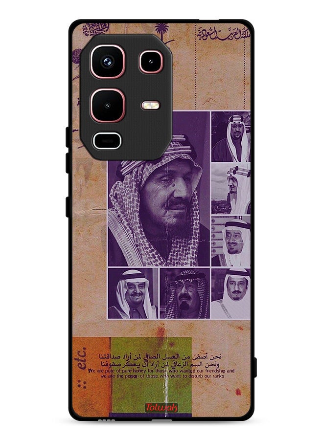 Tolwak غطاء حماية Infinix Note 50s صور ملوك السعودية القديمة - Image 1