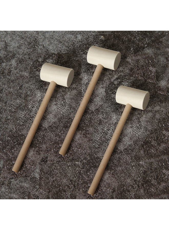 Mihey 36 Pcs Mini Wooden Hammer Creative Pounding Educational Toy Mallet for Boys and Girls - Image 5