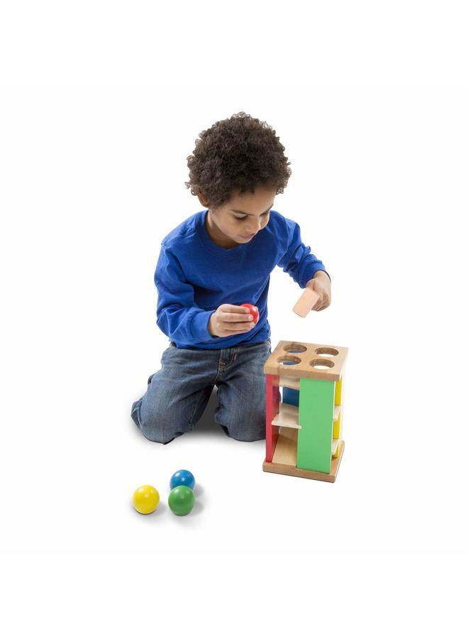 Mihey 36 Pcs Mini Wooden Hammer Creative Pounding Educational Toy Mallet for Boys and Girls - Image 3