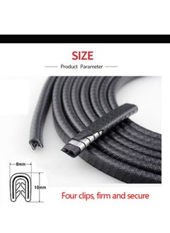 Generic Car Door Protector Decoration Strip, Universal Auto Door Edge Bumper Protector Stickers Anti-Scratch Car Styling Moulding Strip  - Image 5
