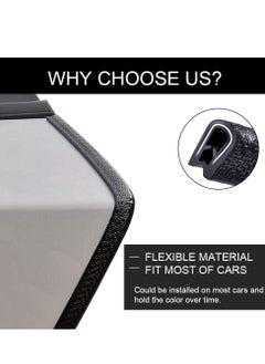 Generic Car Door Protector Decoration Strip, Universal Auto Door Edge Bumper Protector Stickers Anti-Scratch Car Styling Moulding Strip  - Image 3