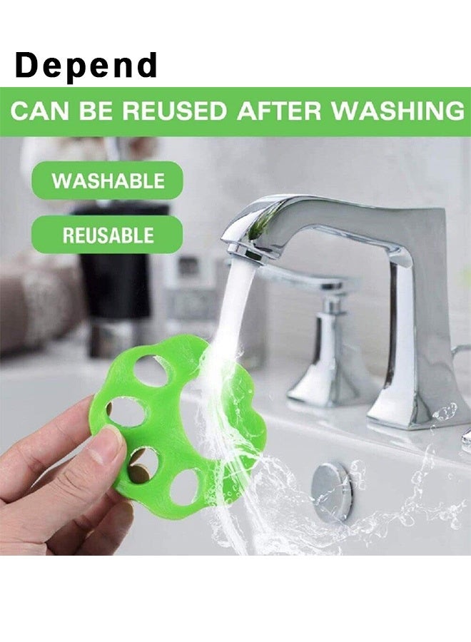 2 مزيل شعر القط للغسيل ، أداة مزيل الشعر القابلة لإعادة الاستخدام الكلاب تزيل فراء القطة الكلاب ، والشعر ، والرجوع من الملابس والغسيل ، ومزيل فراء الكلاب المتوفرة في الغسالة - Image 4