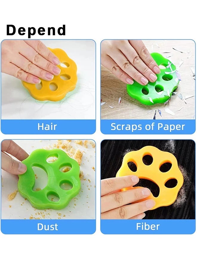 2 مزيل شعر القط للغسيل ، أداة مزيل الشعر القابلة لإعادة الاستخدام الكلاب تزيل فراء القطة الكلاب ، والشعر ، والرجوع من الملابس والغسيل ، ومزيل فراء الكلاب المتوفرة في الغسالة - Image 2