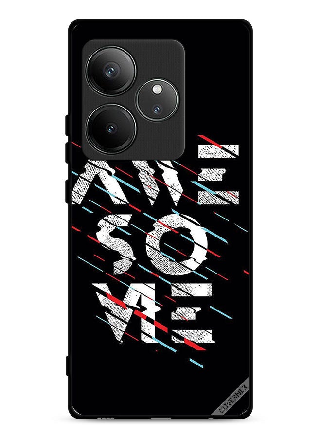 Covernex Realme GT Neo6 5G Protective Case Cover Calligraphy Word Awesome - Image 1