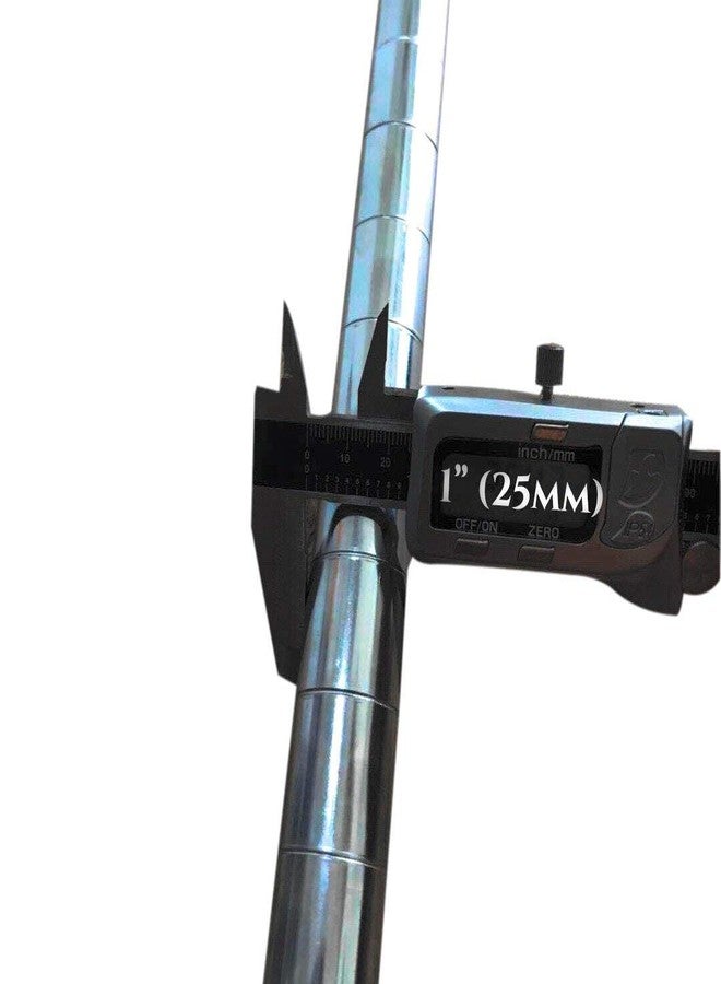 HOWDIA Coarse Thread 1.25mm Connectors for 1"/ 25.4mm Diameter wire shelving poles with 0.047"/ 1.2mm Thick, Pole Connector for 1″-OD tubing with a coarse 1.25 mm thread and hole ≈23 mm, 4 Pack - Image 5