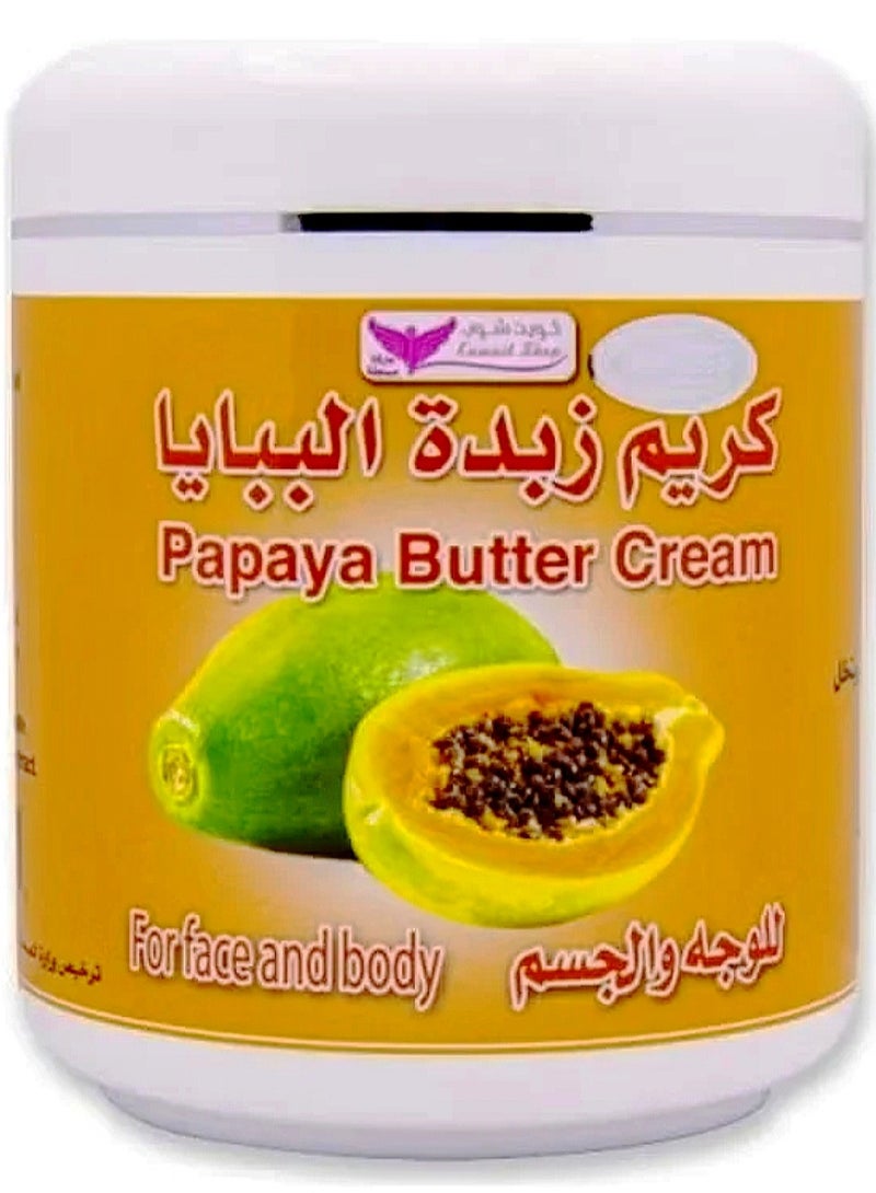 Papaya Butter Cream for Face and Body 500g
