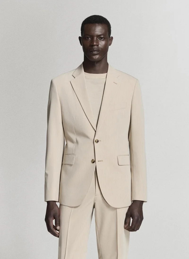 مانجو مان Milan Slim-Fit Suit Blazer