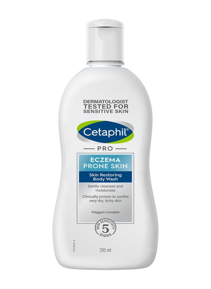 Cetaphil غسول الجسم المحسن للبشرة المعرضة للإكزيما 295 مل
