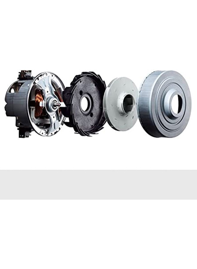 هيتاشي مكنسة كهربائية بتصميم مميز 21 L 2200 W CV-960F SS220 أسود - Image 4