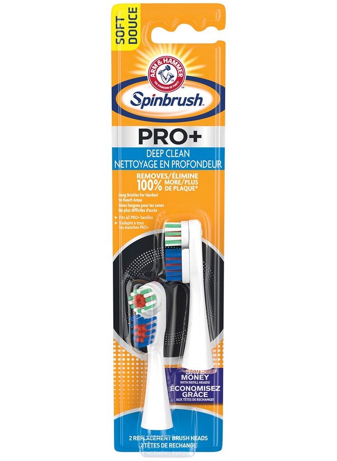 Arm & Hammer - رؤوس فرشاة بديلة ناعمة لتنظيف عميق ومشرق من ARM & HAMMER Spinbrush - Image 1