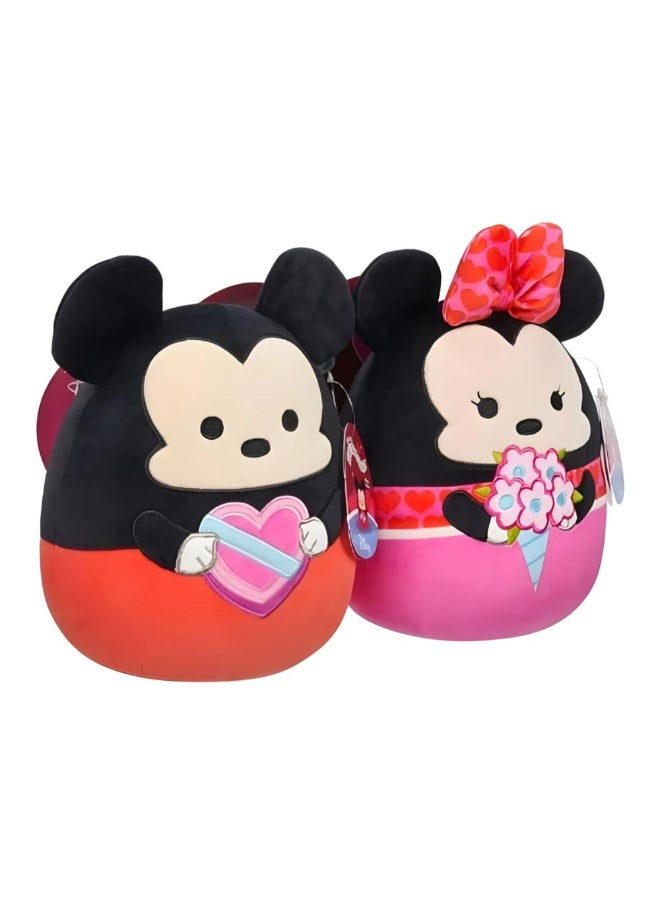 Squishmallows Super Soft Disney Mickey and Minnie Mouse Soft Toy Multicolor 20 cm JSMSQDI00294  - Image 2