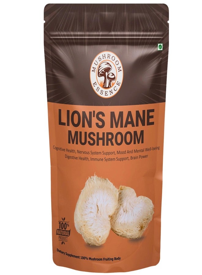 MUSHROOM ESSENCE خلاصة فطر عرف الأسد المجفف ٥٠ غرام | ثمرة نقية | نباتي، طبيعي | خالٍ من المواد المالئة والإضافات | يُستخدم تقليديًا لتحسين صفاء الذهن والصحة العامة - Image 1