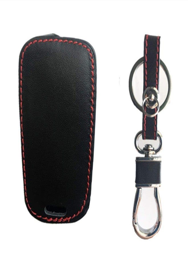 KAWIHEN Leather Key Fob Case Cover Compatible with Chevrolet Chevy Camaro Cruze Equinox Impala Malibu SS Sonic GMC Terrain Buick Encore Lacrosse Regal Verano OHT01060512 - Image 4