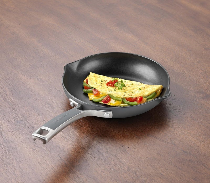 Calphalon Easy System Nonstick Omelette Pan, 8", Black - Image 2
